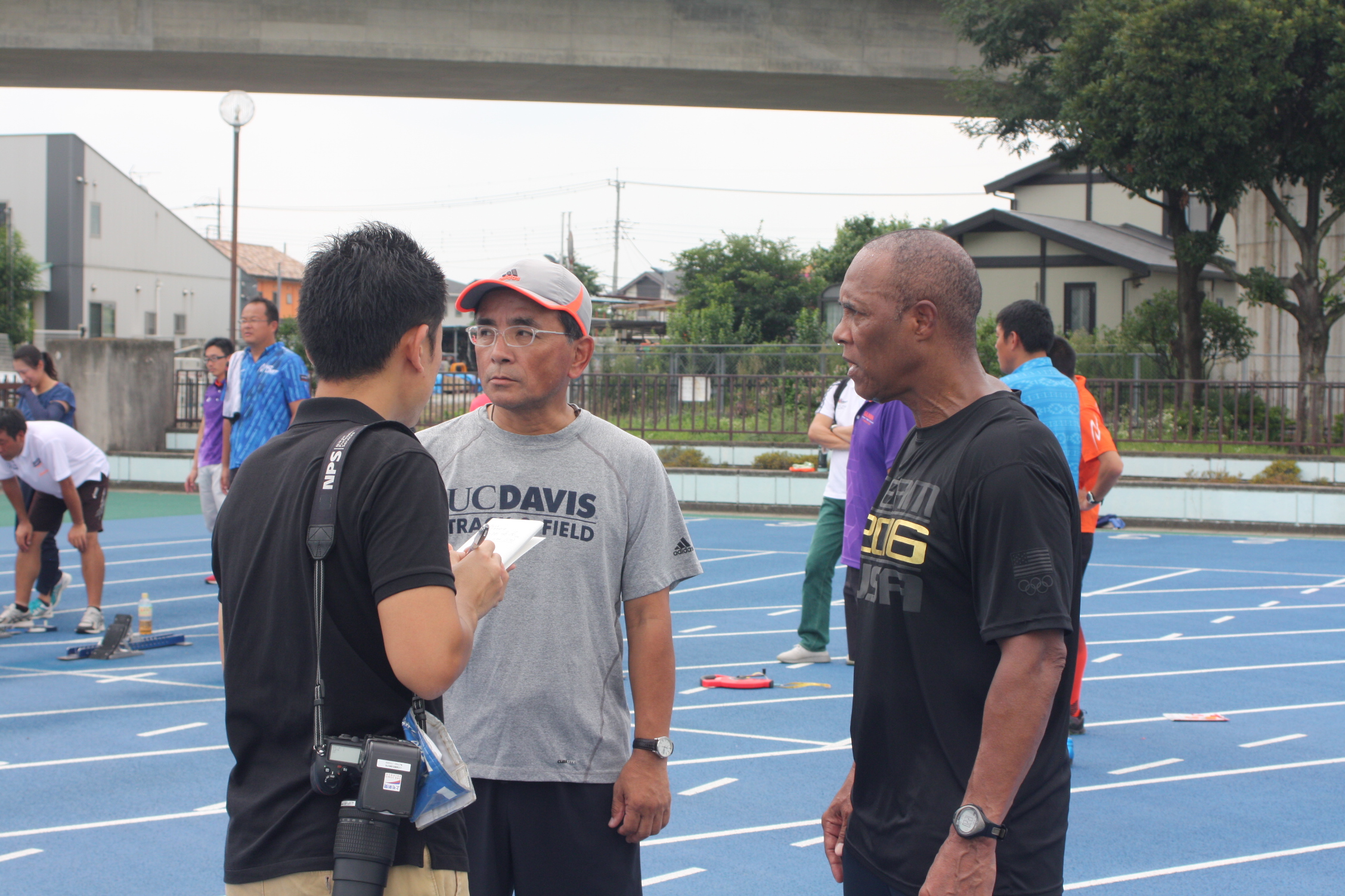 群馬県での陸上教室の様子④