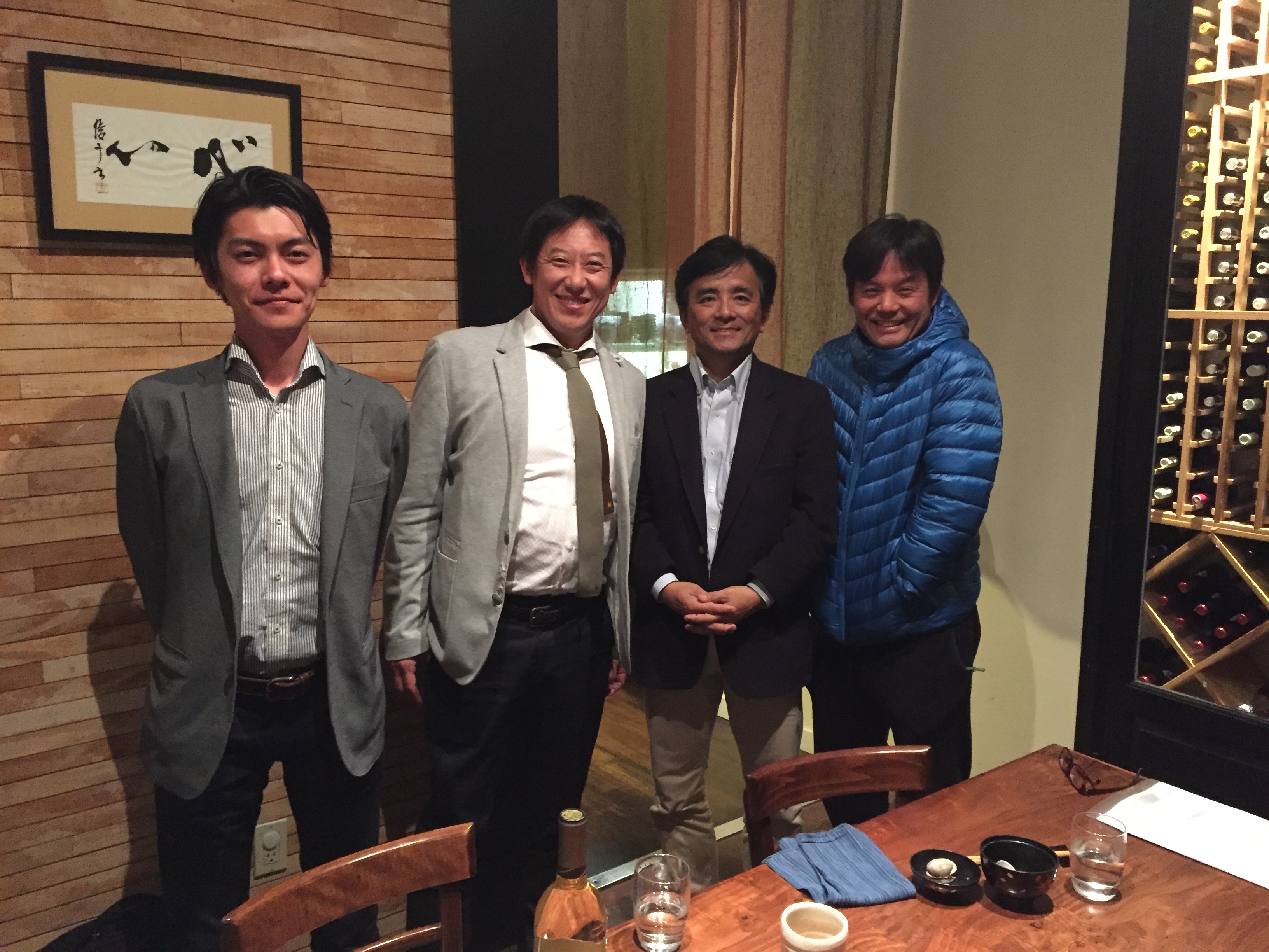 鈴木大地とサンフランシスコでの会食